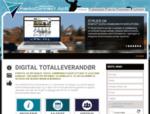Tablet Screenshot of mediaconnect.dk