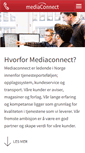 Mobile Screenshot of mediaconnect.no